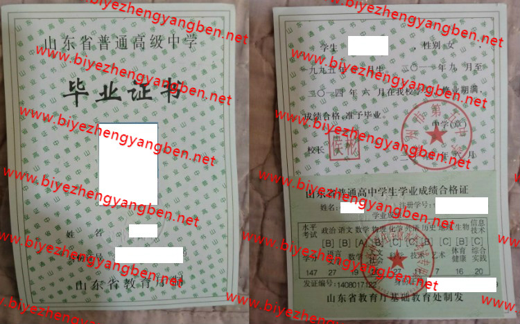 滕州市第五中学高中<a href='http://www.biyezhengyangben.net/' target='_blank'><u>毕业证样本</u></a>