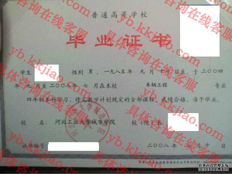 河北工业大学城市学院<a href='http://www.biyezhengyangben.net/' target='_blank'><u>毕业证样本</u></a>