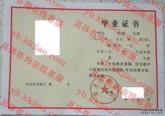 黑龙江商学院毕业证样本