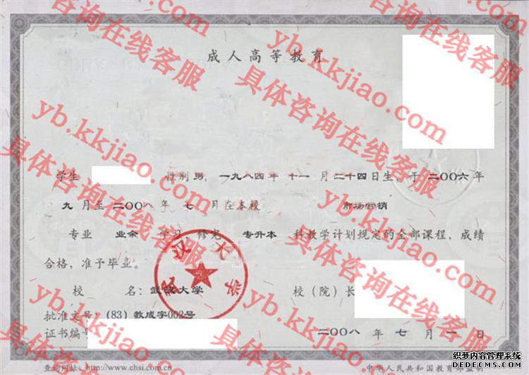 武汉大学<a href='http://www.biyezhengyangben.net/' target='_blank'><u>毕业证样本</u></a>