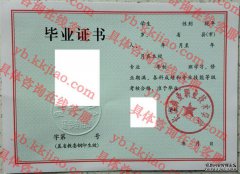 长沙商业职业技术学校毕业证样本