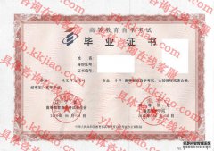 鲁迅美术学院毕业证样本