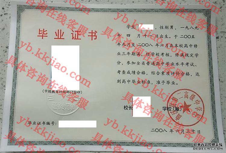 曲沃县第二高级中学校<a href='http://www.biyezhengyangben.net/' target='_blank'><u>毕业证样本</u></a>
