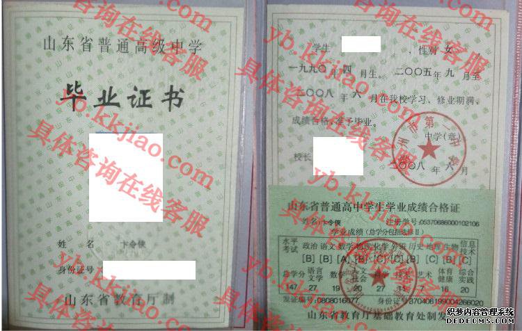滕州市第一中学<a href='http://www.biyezhengyangben.net/' target='_blank'><u>毕业证样本</u></a>